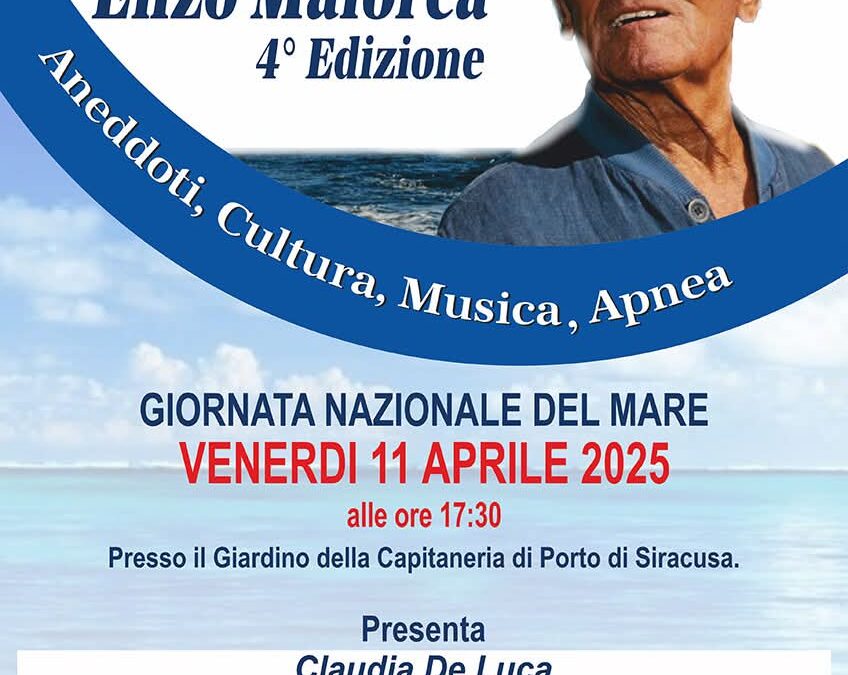 Giornata Nazionale del Mare – Riconoscimento al lavoro di Augusto